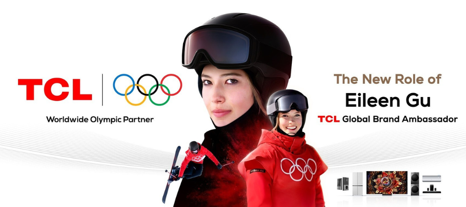 TCL appoints Olympic ski champion Eileen Gu as Global Brand Ambassador